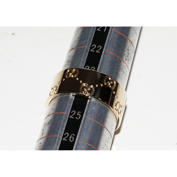 Gucci Gucci K18YG Icon Ring Size 25 Metal Ring - Picture 2 of 4